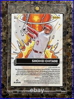 Shohei Ohtani 2022 Panini MLB Donruss BOMB SQUAD! Refractor 680/999 Gem Mint SSP