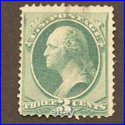 Stamp United States 3 Cent Print 1881GEORGE Washington Decentralized Mint