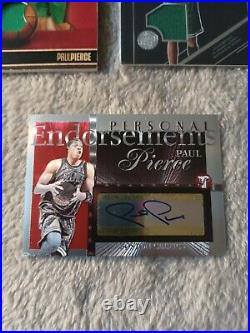 The Paul Pierce Collection Auto Psa 10 (4) Diff. Prodigy Refractor Serial# Mint