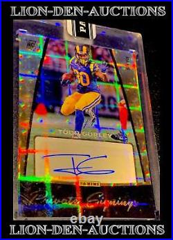 Todd Gurley 2015 Panini Private Signings Refractor Rookie Stamped 1/1 Super Rare