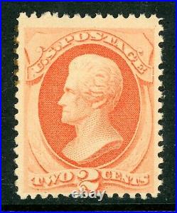 USA 1878 American Printing 2¢ Jackson Scott # 183 Mint Q155