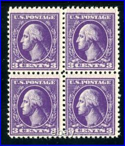 USAstamps Unused FVF US Offset Printing Double Impression Block Sctt 530a OG MNH