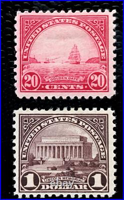 US Stamp SC#551-573 Regular Issue Flat Printing Mint OG CV$530