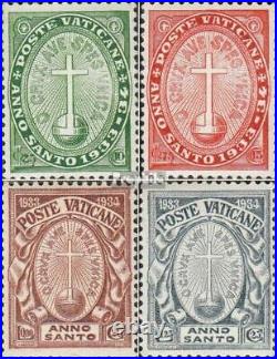 Vatican 17-20 (complete issue) unmounted mint / never hinged 1933 print edition