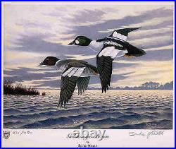 Virginia 1999-2004 (6) State Duck Stamp Prints Matching Serial #'s