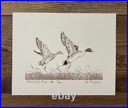 WTDstamps 1971 CALIFORNIA State Duck Stamp Print PAUL B. JOHNSON 119/500