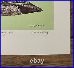 WTDstamps 1975 MASSACHUSETTS State Duck Stamp Print TOM HENNESSEY