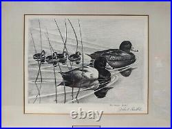 WTDstamps RW27 1960 Federal Duck Stamp Print JOHN RUTHVEN