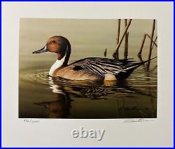 WTDstamps RW68 2001 Federal Duck Stamp Print BOB HAUTMAN + Stamp