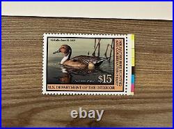 WTDstamps RW68 2001 Federal Duck Stamp Print BOB HAUTMAN + Stamp