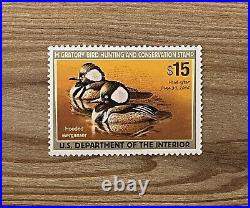 WTDstamps RW72 2005 Federal Duck Stamp Print MARK ANDERSON + STAMP