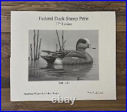 WTDstamps RW77 2010 Federal Duck Stamp Print ROBERT BEALLE + Stamp